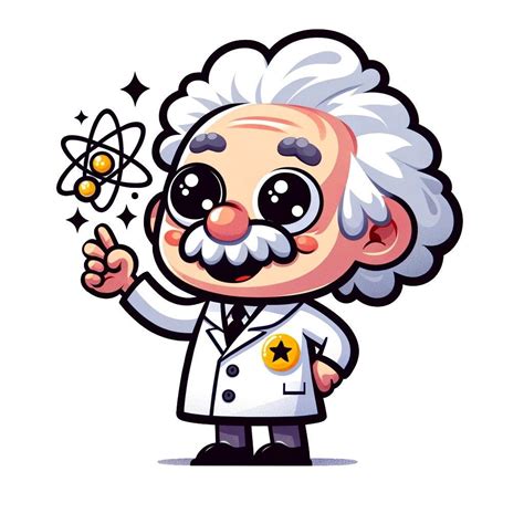 Einstein Sticker Sheet, Science Stickers, Science Decals, Cute Stickers ...
