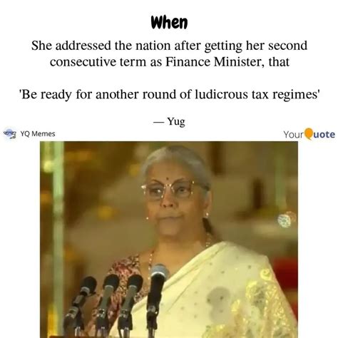 She addressed the nation ... | Quotes & Writings by Yogesh Verma ...