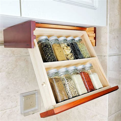 Under Cabinet Spice Rack Cabinet Spice Rack Under