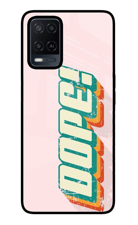 Buy Now Dope Glass Case for Oppo A54 Online | Casekaro