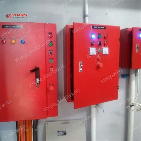 Jual Panel Control Pompa Hydrant Electric Fire Pump 90 KW - Wall ...