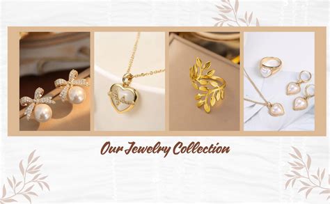 Buy BUETIE Golden Rings For Women Elegant Floral Anti Tarnish Stainless ...