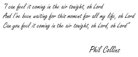 Meaning of "In The Air Tonight" by Phil Collins - Song Meanings and Facts