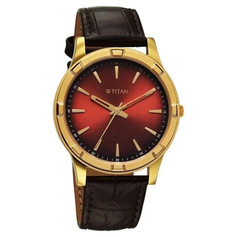 Titan Karishma Festive Mahogany Brown Watch for Men | 10058YL01 – Sai ...