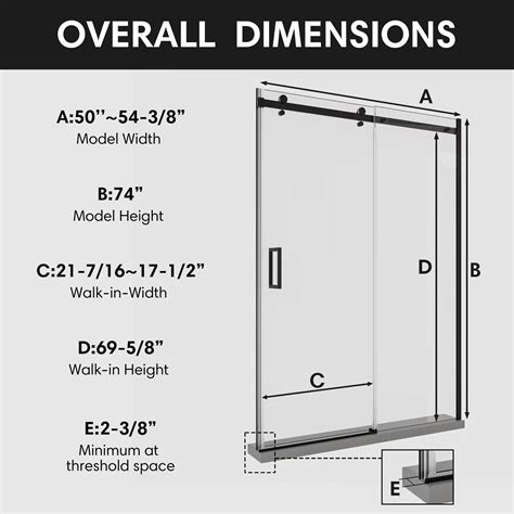 How to Fit A Sliding Shower Door in 8 Easy Steps? – ACE DECOR Bathroom