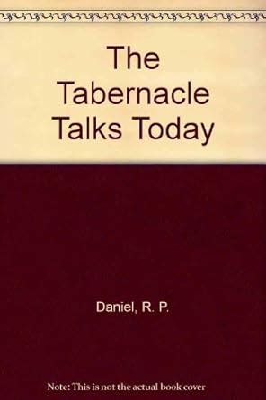 Buy The Tabernacle Talks Today Book Online at Low Prices in India | The ...