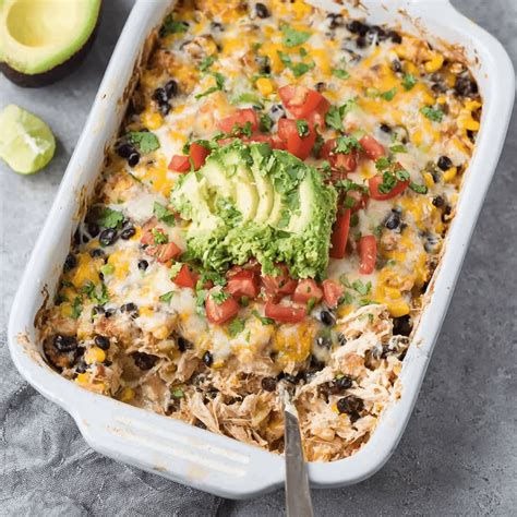 Southwest Chicken Casserole – Easy 1-Pan Dinner Everyone Loves - Fresh ...