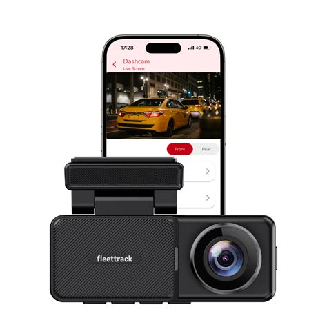 Fleettrack Dual Channel Car DashCam | 4K Front, 1080p Rear | GPS