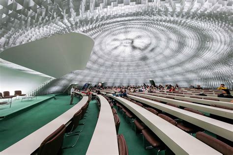 Inside the headquarter of french communist party | Oscar niemeyer ...