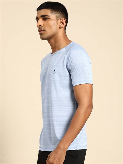 120 Dri-Fit Textured Sports Tshirt I Sky I ARMISTO