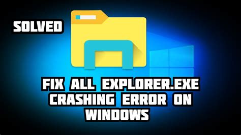 How to fix All explorer.exe Crashing problems fix Windows 10
