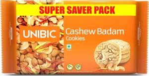 UNIBIC Cashew Badam Cookies Price in India - Buy UNIBIC Cashew Badam ...