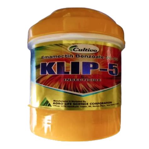 Agro Life Science Klip-5 (Emamectin Benzoate 5% SG) Insecticide | COD ...
