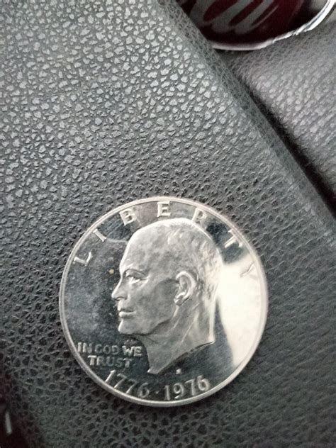 1776-1976 Eisenhower Liberty Bell Moon One Dollar US Bicentennial Coin ...