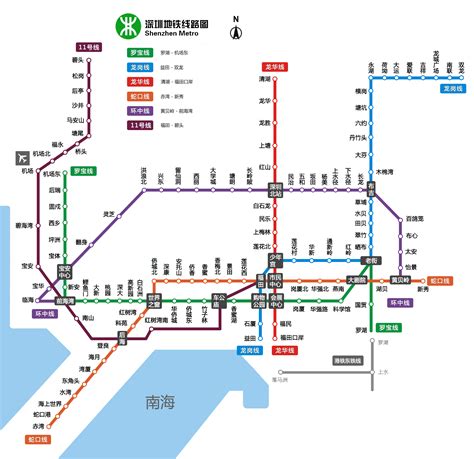 深圳地铁线路图_深圳地铁规划图_深圳地铁规划线路图
