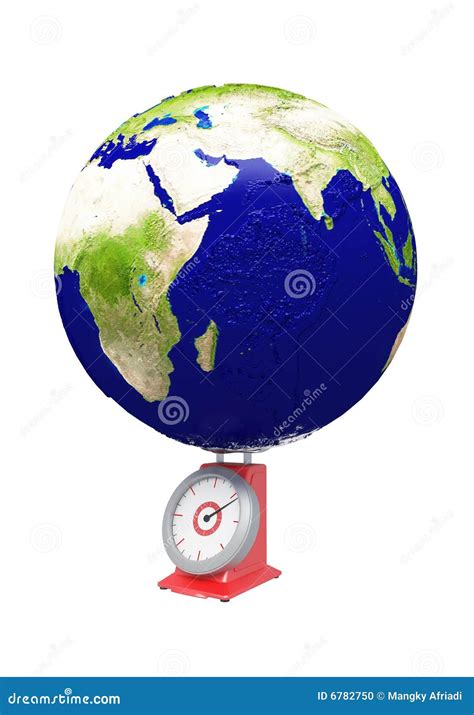 Earth weight stock illustration. Illustration of weighty - 6782750