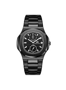 Buy Kenneth Scott Men's Watch, Analog Display and Stainless Steel Strap ...