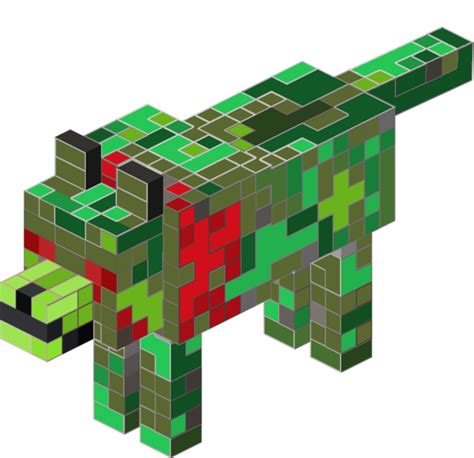 Minecraft Baby Angry Wolf 的图像结果