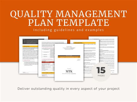 Image result for Project Quality Management Plan Example PDF