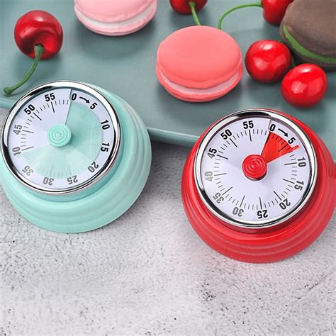 Kitchen Timer Round Shape Stainless Steel Mechanic... – Grandado