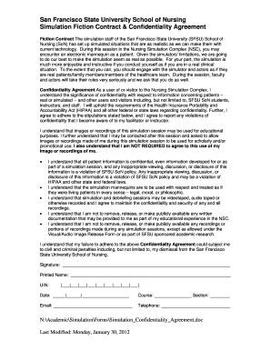 18 Printable Confidentiality Agreement Sample Forms and Templates ...