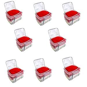 Trendifly transparent clothes organiser for wardrobe bedroom storage ...