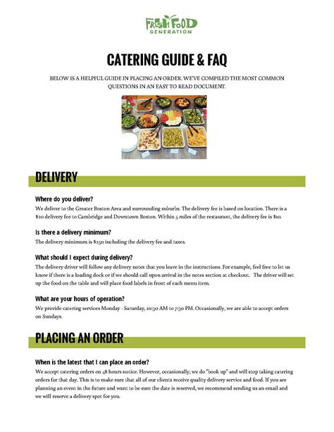 Collections – Fresh Food Generation