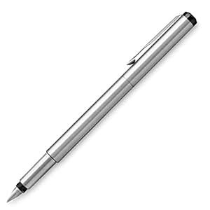 PARKER Vector Fountain Pen, Stainless Steel with Chrome Trim, Medium ...