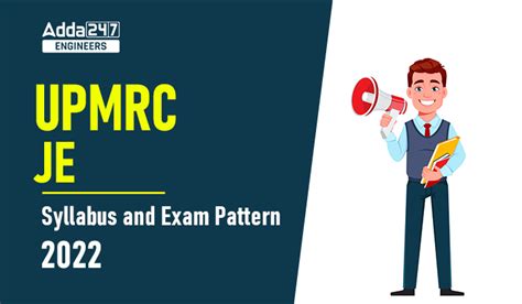 UPMRC JE Syllabus and Exam Pattern 2022, Check Details Here