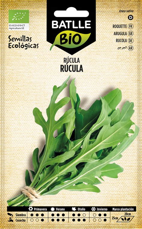 Rúcula - Semillas Batlle - Huerto y Jardín