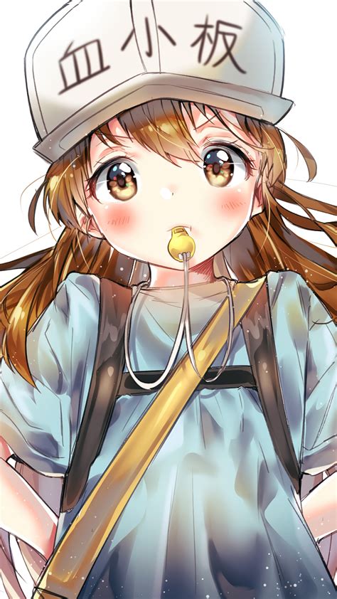 #5.3010, Cells at Work, Platelet, 4K Wallpaper iPhone Phone