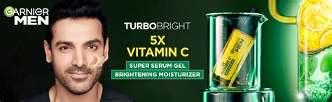 Garnier Men Turbo Bright Super Serum Gel Moisturizer For Men ...