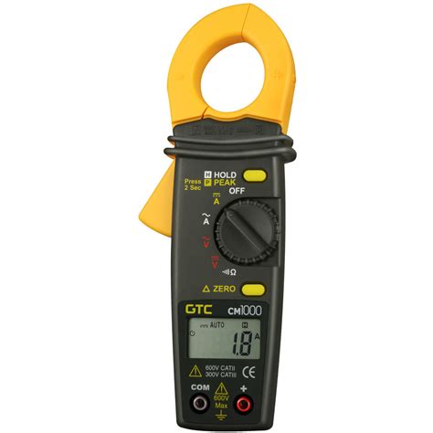 CM1000 AC/DC Current Clamp Meter - General Technologies Corp.