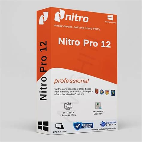 Nitro PDF Pro 12 | Latest Updated Edition | Advanced PDF Editor ...