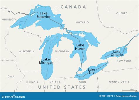 The Great Lakes: A Jewel Of North America - Map of the Arctic Region ...