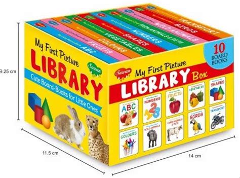 School Books - My First Picture Library Box Of 10 Board Books ...