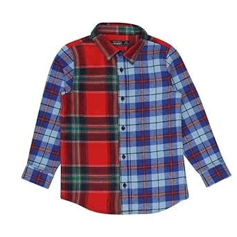 GLORYBOYZ Regular Fit Mix & Match Kids & Junior Boys Long Sleeve 100% ...