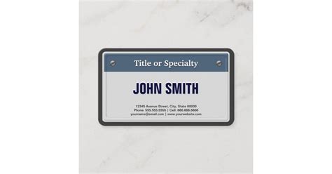 Promo Business Lcense Plate 的图像结果