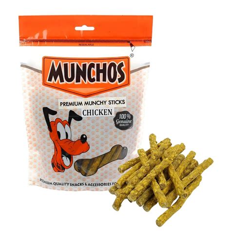 Munchos Premium Chicken Munchies Stick Dog Treats | Supertails