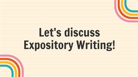 Image result for Expository Writing Examples