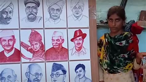 Sketch wizard draws 15 portraits at a time, unique skill is astounding ...