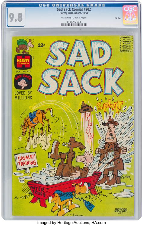 How Much Is Sad Sack Comics #202 Worth? Browse Comic Prices | Heritage ...