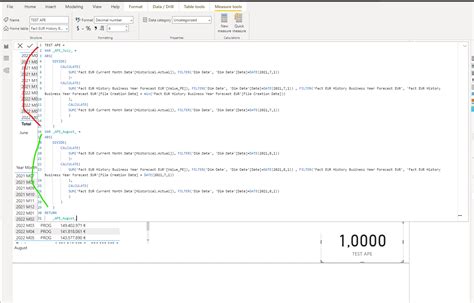 Solved: VAR inside a measure returns wrong results but as ...