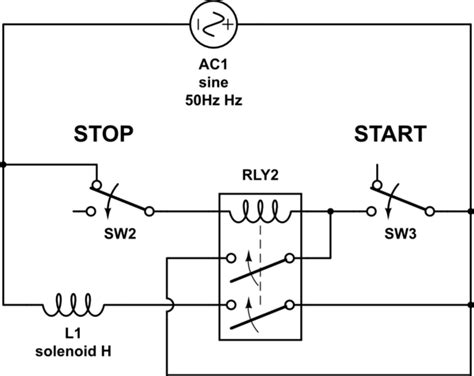 Image result for Latching Relay Circuit