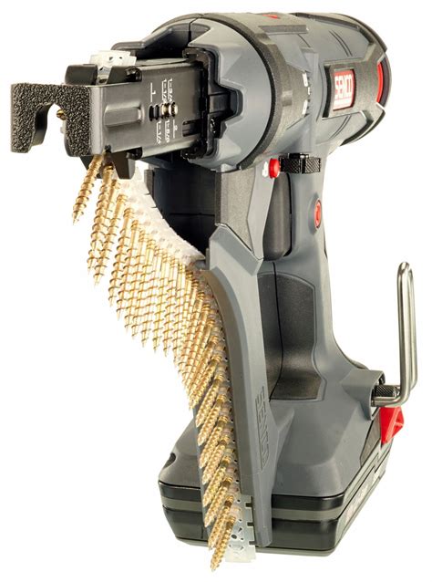 SENCO Screw Gun Kit, Cordless, 1/4 in Hex Drive Size, 2,500 RPM ...