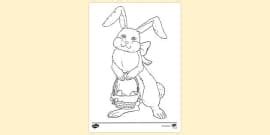 Easter Printable Colouring | Colouring Sheets (teacher made)