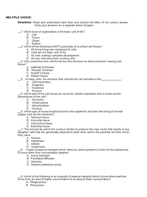 Image result for Biology Module One Recap