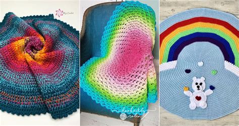 Image result for Crochet Round Blanket Tutorial
