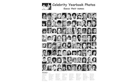 Celebrities Celebrity Yearboo... | Groupon Goods