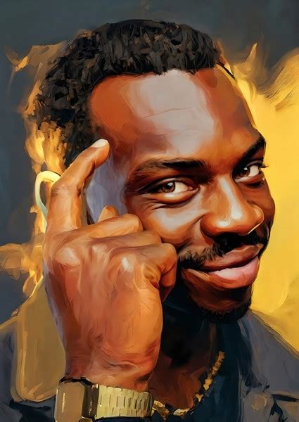 Thinking Black Guy Meme Art posters & prints by Lootprint - Printler